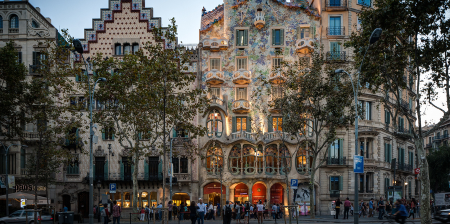 Gaudi House in Barcelona