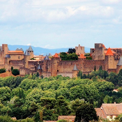 Het kasteel van Carcassonne