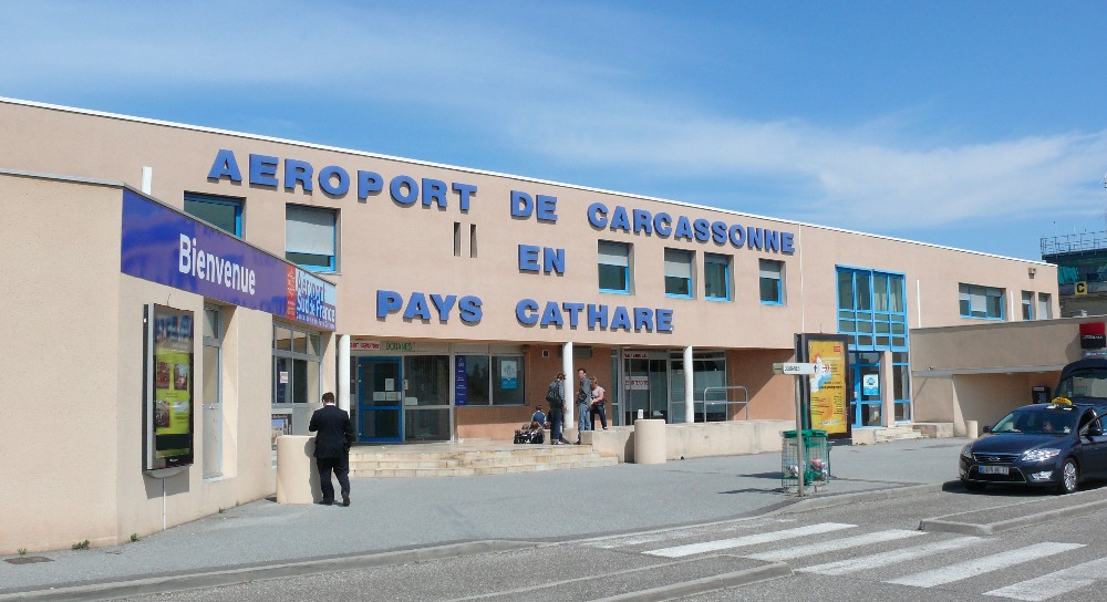 Vliegveld "Sud de France" in Carcassonne