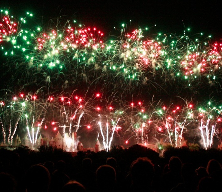 Fireworks 14th of July celebrations