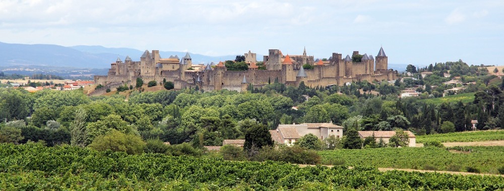 Die Burg von Carcassonne