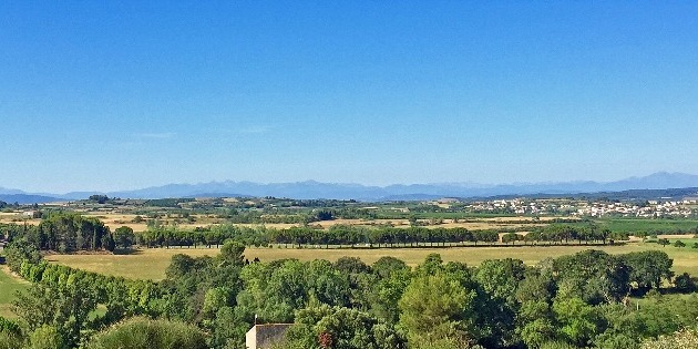 Panorama of the Pyrenées