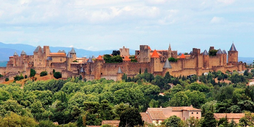 Picture of Carcassonne castle "La Cité"